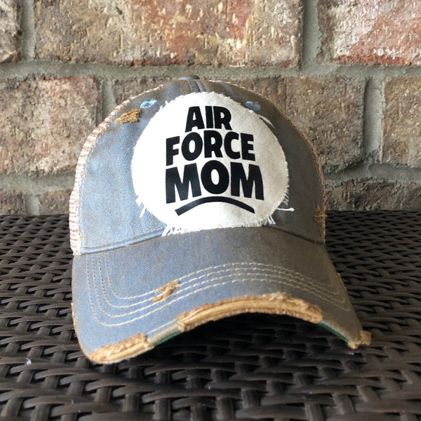Air Force Mom Hat, Air Force  Hat, Military Hat, Armed Forces Hat