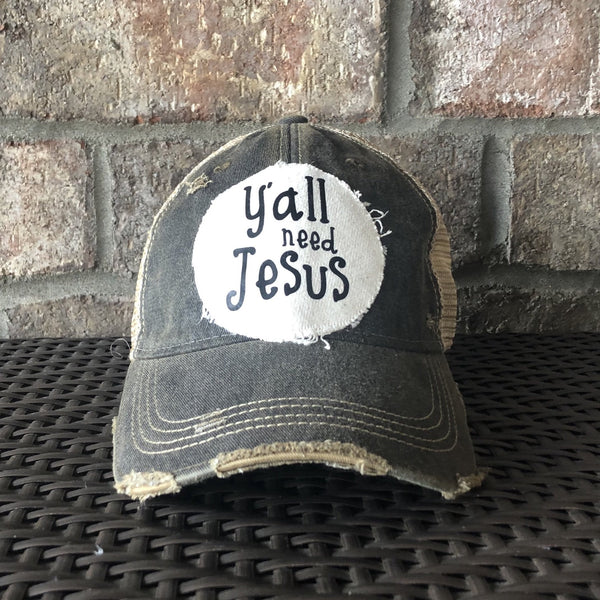 Y'all Need Jesus Hat, Christian Hat