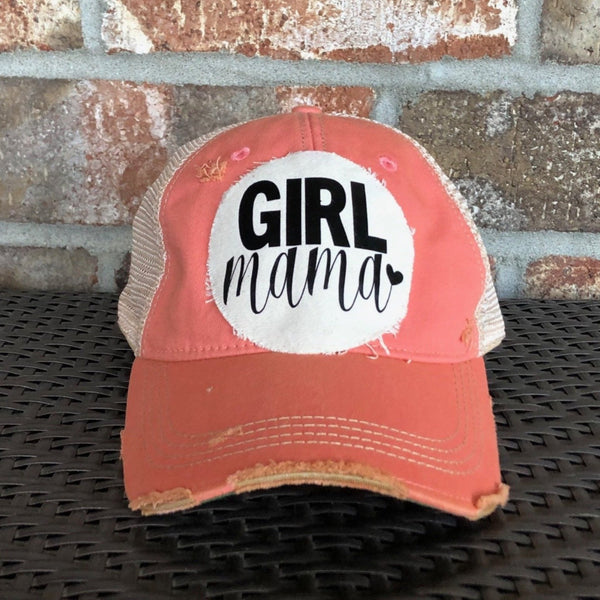 Girl Mama Hat, Girl Mom Hat