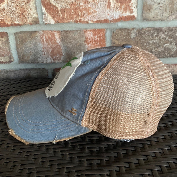 Aloha Beaches Hat, Beach Hat, Summer Hat