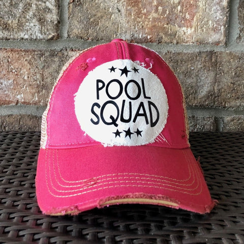 pool squad hat, bohogroove