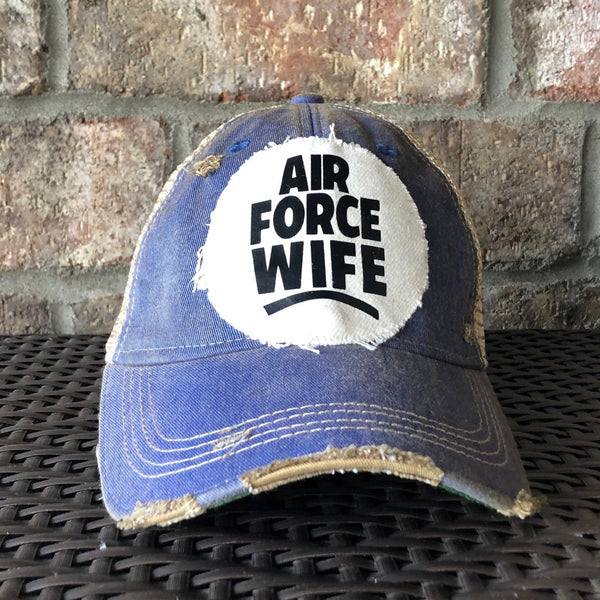 Air Force Wife Hat, Military Hat, Air Force Hat, Armed Forces Hat