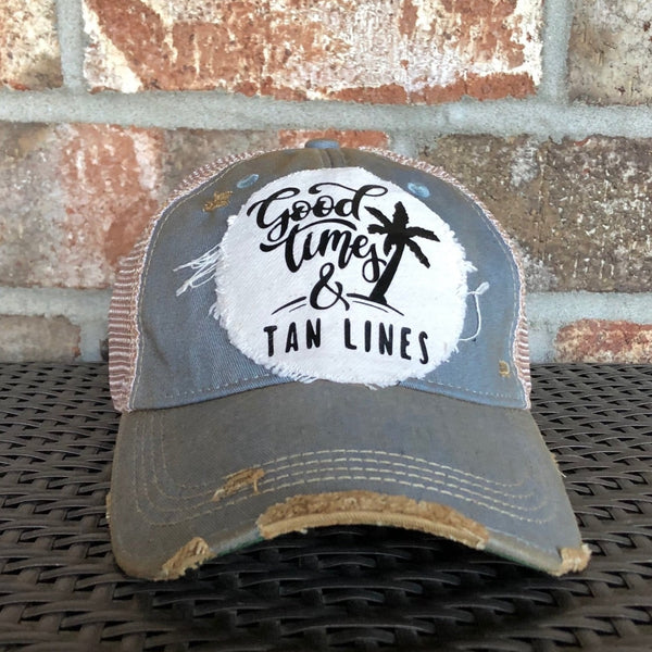 Good Times and Tan Lines Hat