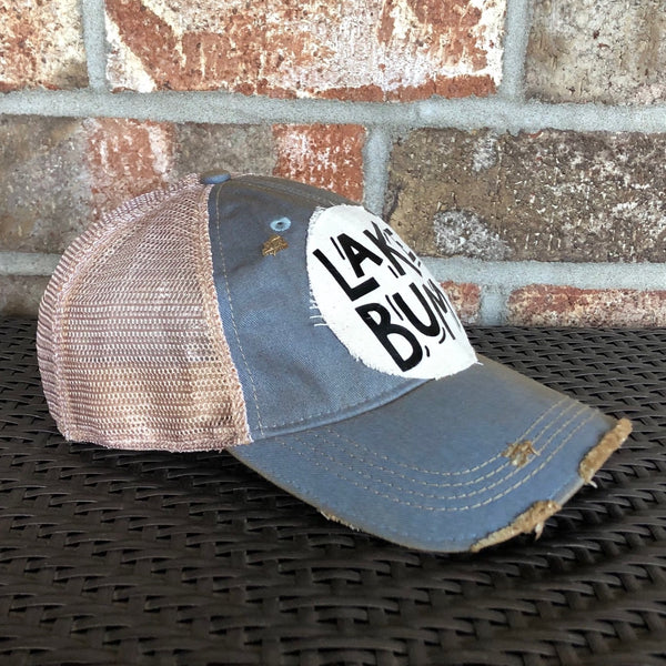 Lake Bum Hat, Lake Hat, Summer Hat