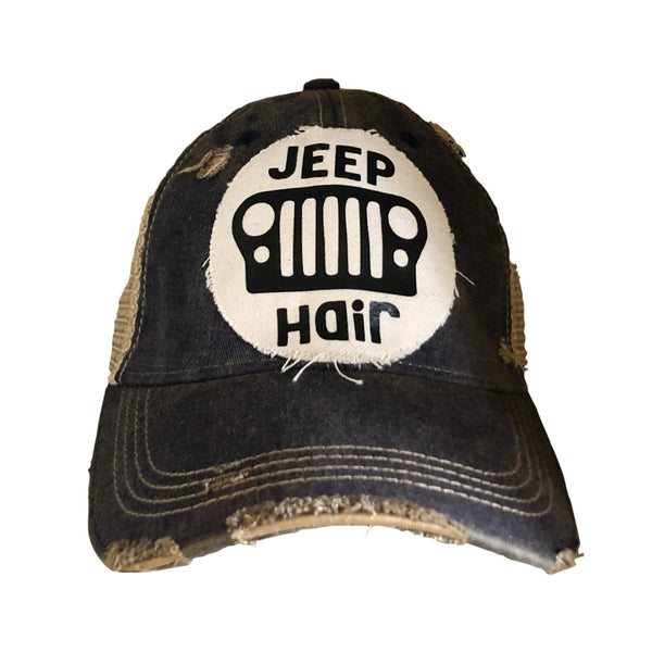 Jeep Hair Hat, Jeep Hat