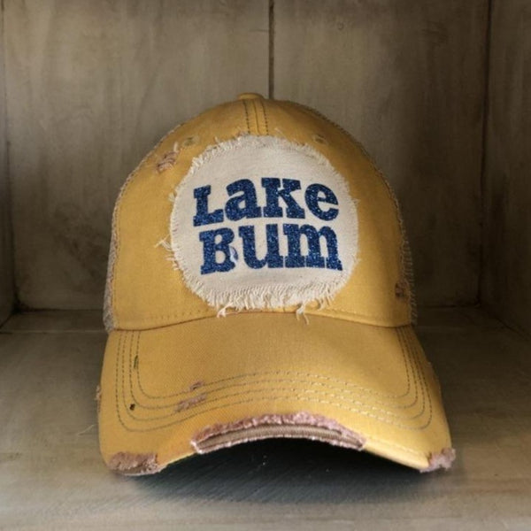 Lake Bum Hat, Lake Hat, Summer Hat