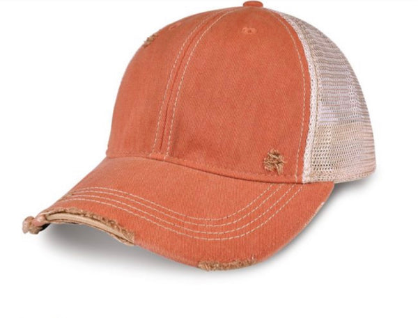 Wine Girl Hat, Women’s Ball Cap, Distressed Hat, Weathered Hat