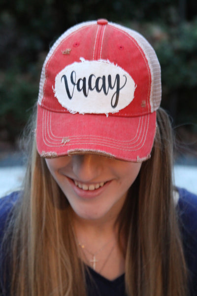 Vacay Mode Hat, Vacay Hat, Pineapple Hat
