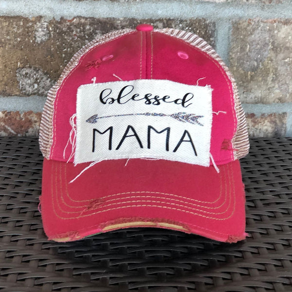 Blessed Mama Hat, Mom Hat