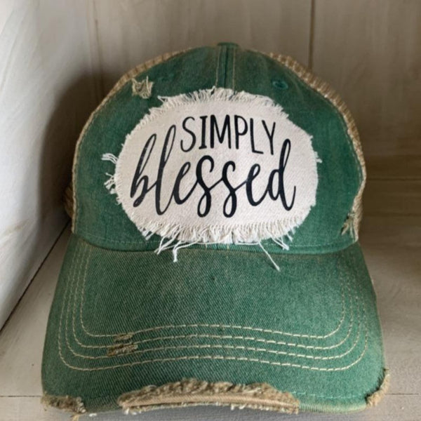 Simply Blessed Hat, Christian Hat