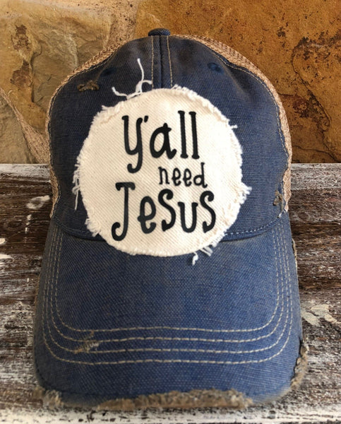 Y'all Need Jesus Hat, Christian Hat