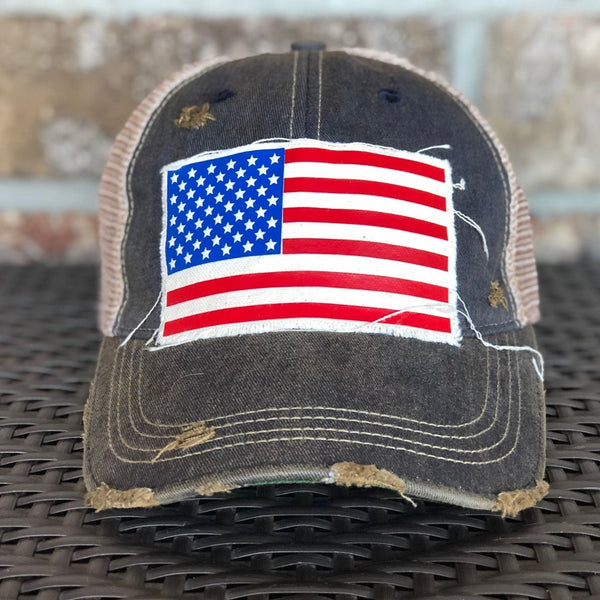 American Flag Hat